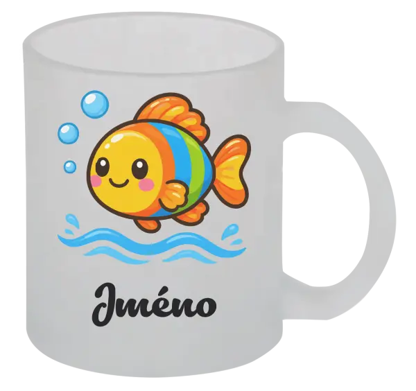 Hrnek Rybička se jménem