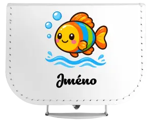 Kufřík Rybička se jménem