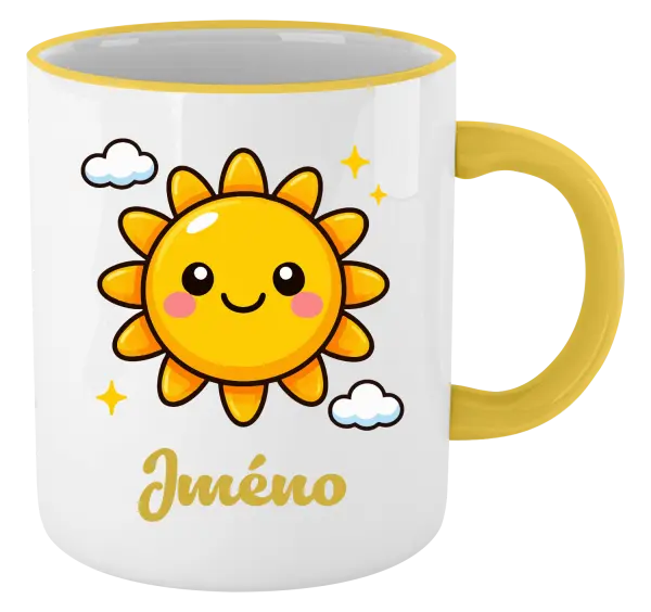 Hrnek Sluníčko se jménem