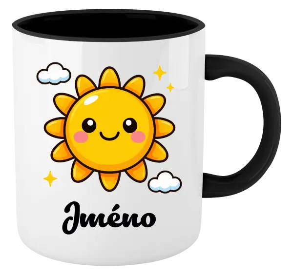 Hrnek Sluníčko se jménem