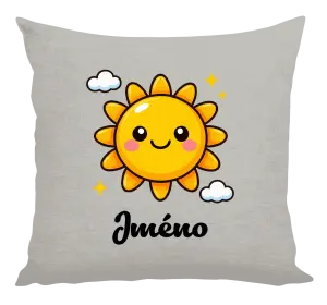 Polštář Sluníčko se jménem