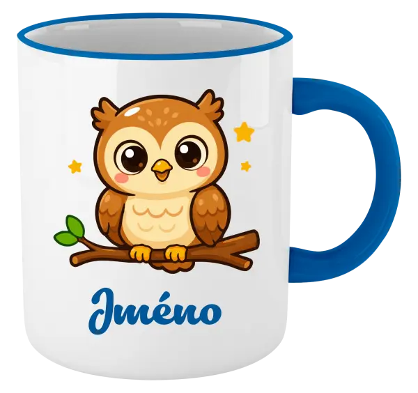Hrnek Sovička se jménem