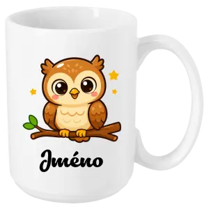 Hrnek Sovička se jménem