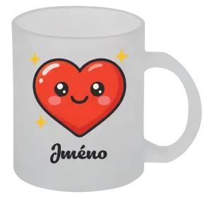 Hrnek Srdíčko se jménem