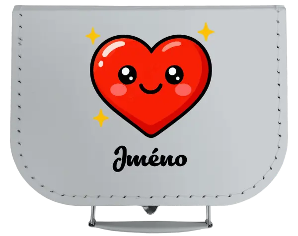 Kufřík Srdíčko se jménem