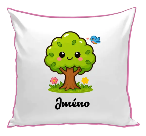 Polštář Stromeček se jménem