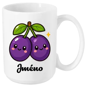 Hrnek Švestka se jménem
