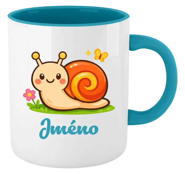 Hrnek Šneček se jménem