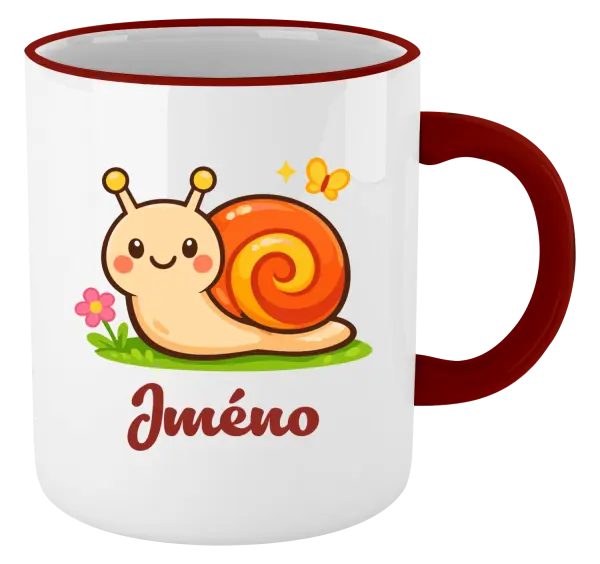 Hrnek Šneček se jménem