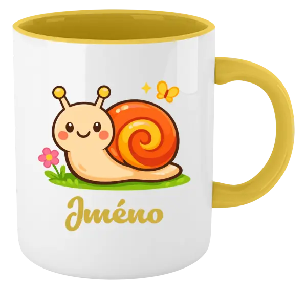 Hrnek Šneček se jménem