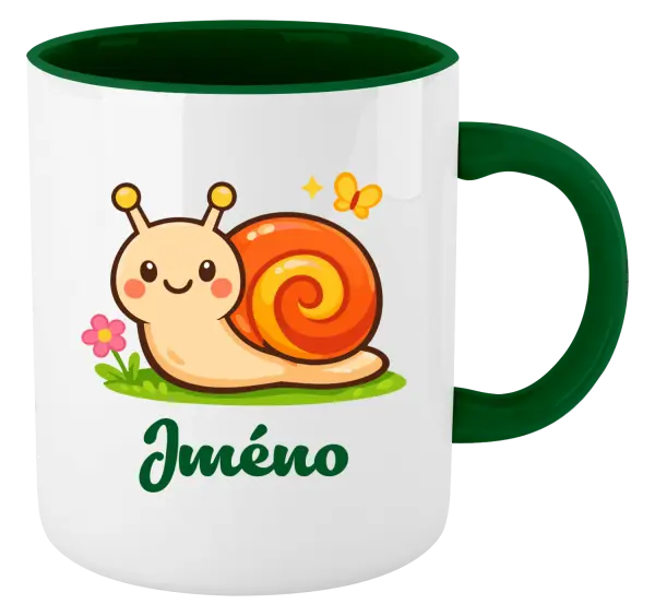 Hrnek Šneček se jménem