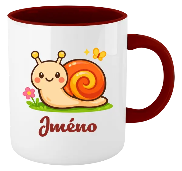 Hrnek Šneček se jménem