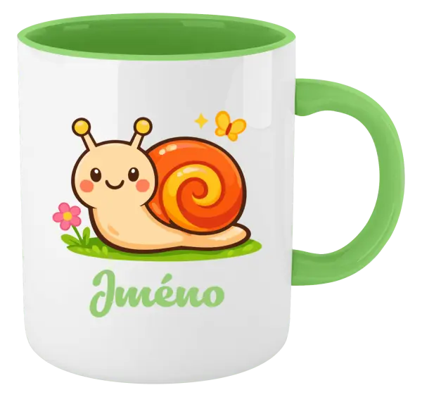 Hrnek Šneček se jménem