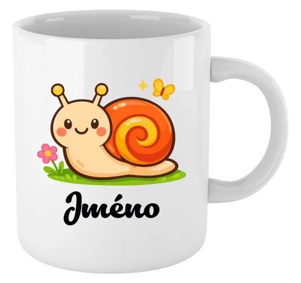 Hrnek Šneček se jménem