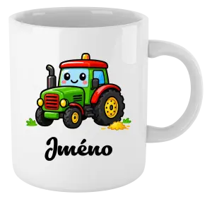 Hrnek Traktůrek se jménem