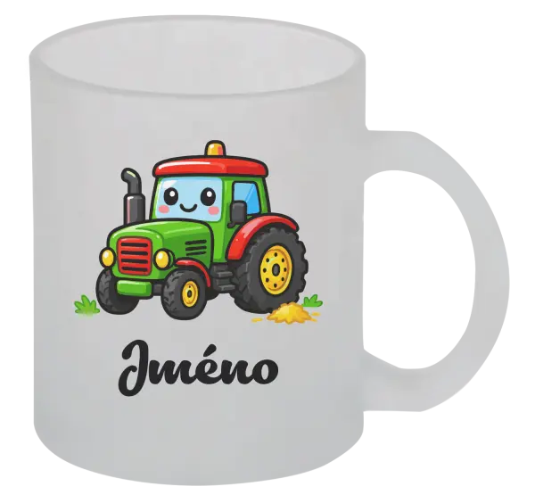 Hrnek Traktůrek se jménem