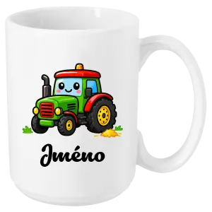 Hrnek Traktůrek se jménem