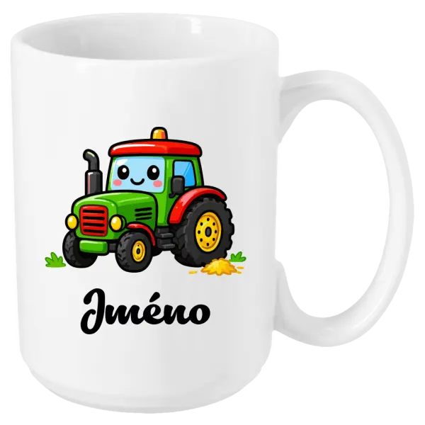 Hrnek Traktůrek se jménem