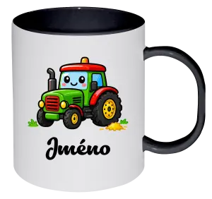 Plastový hrnek Traktůrek se jménem
