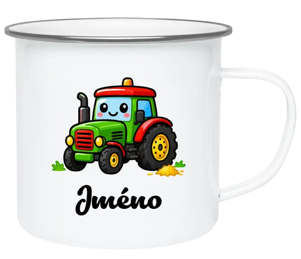 Plecháček Traktůrek se jménem