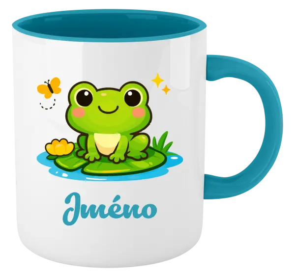 Hrnek Žabička se jménem