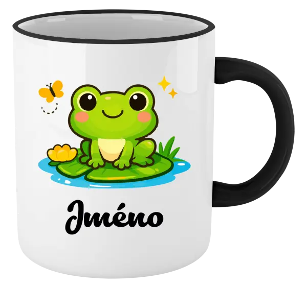 Hrnek Žabička se jménem