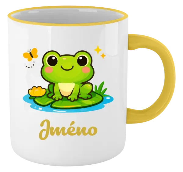 Hrnek Žabička se jménem