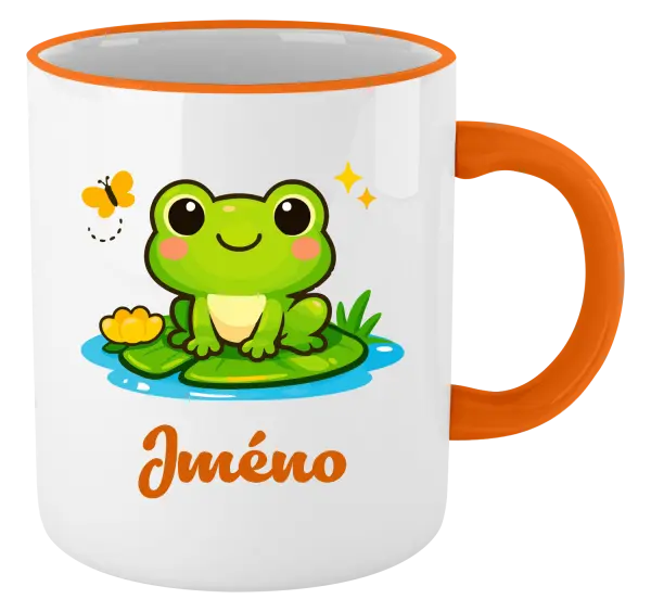 Hrnek Žabička se jménem