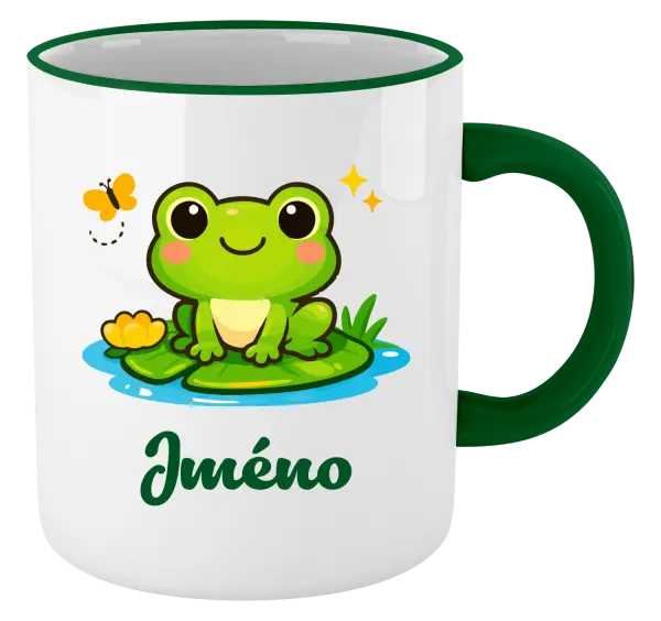 Hrnek Žabička se jménem