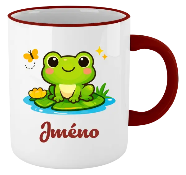 Hrnek Žabička se jménem