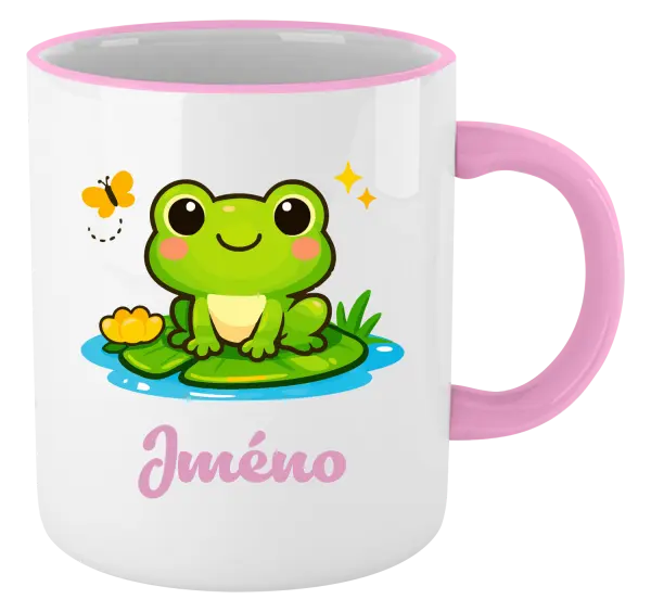Hrnek Žabička se jménem