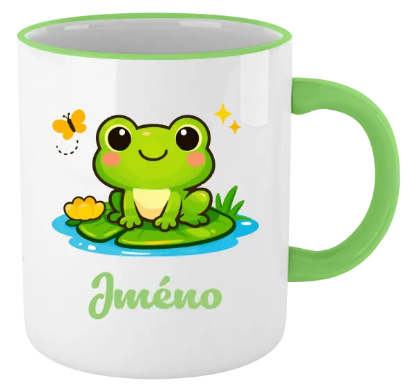 Hrnek Žabička se jménem