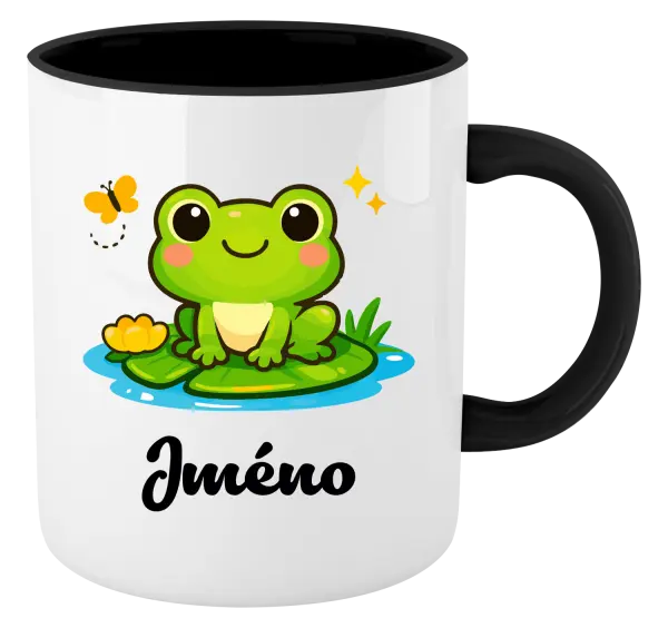 Hrnek Žabička se jménem