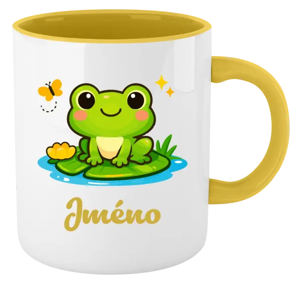 Hrnek Žabička se jménem