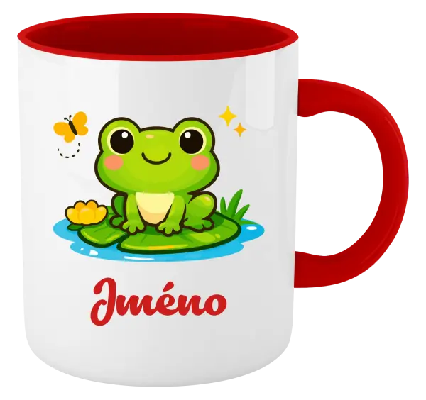 Hrnek Žabička se jménem