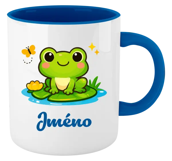 Hrnek Žabička se jménem