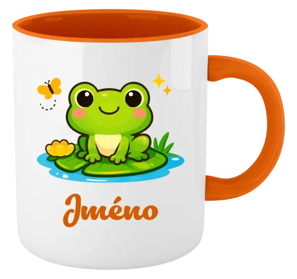 Hrnek Žabička se jménem