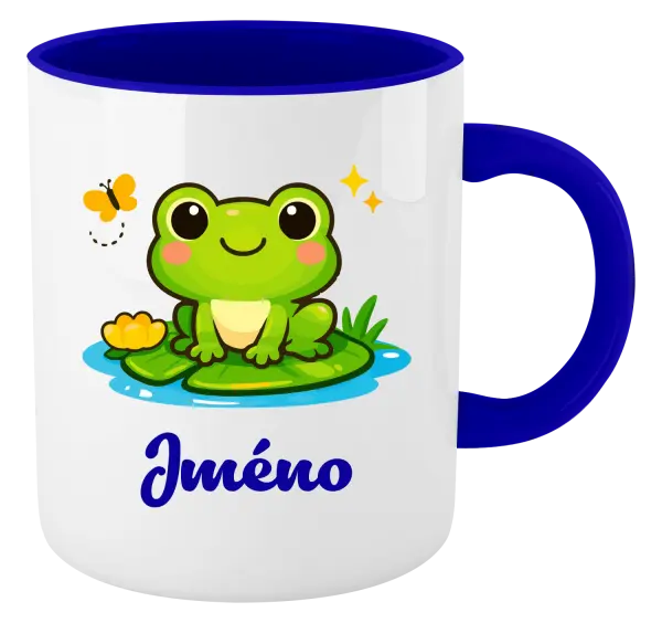 Hrnek Žabička se jménem