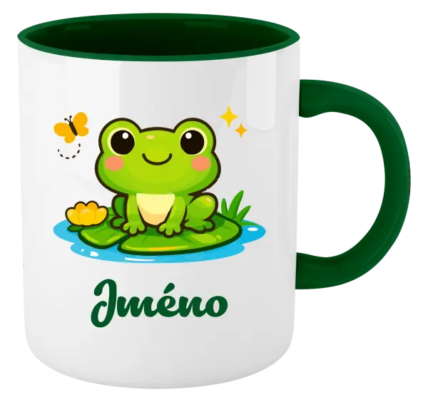 Hrnek Žabička se jménem