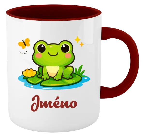 Hrnek Žabička se jménem
