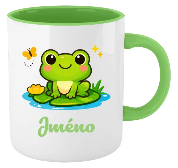 Hrnek Žabička se jménem