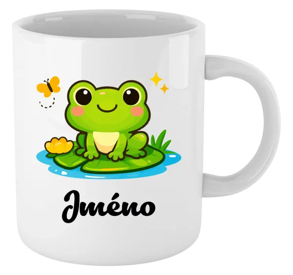 Hrnek Žabička se jménem