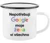 Plecháček Nepotřebuji Google, moje žena ví všechno