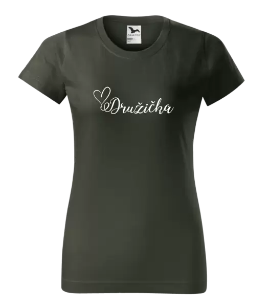 Dámské tričko Družička se srdíčkem