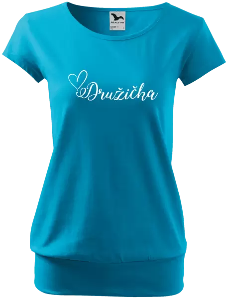 Dámské tričko Družička se srdíčkem