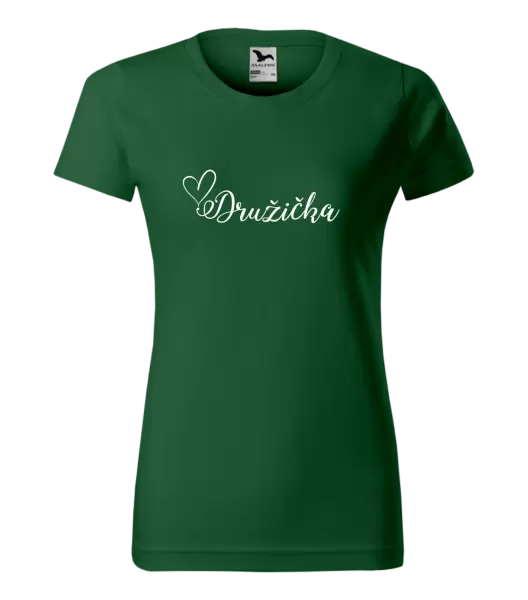 Dámské tričko Družička se srdíčkem