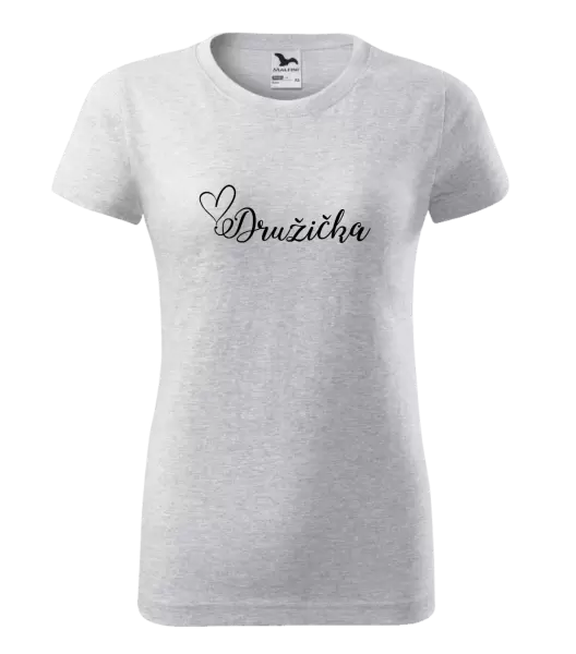 Dámské tričko Družička se srdíčkem