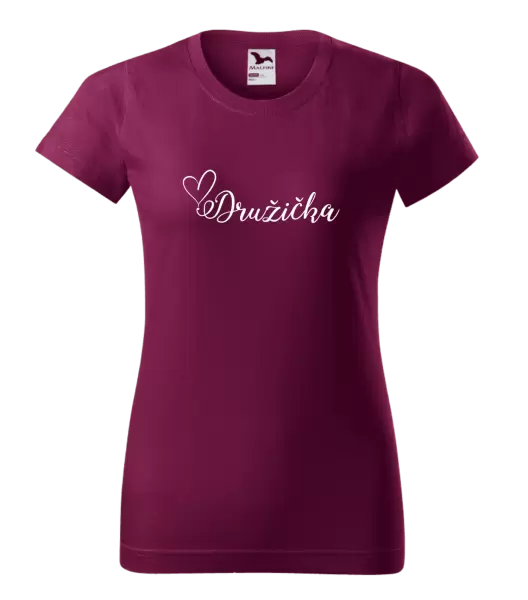 Dámské tričko Družička se srdíčkem