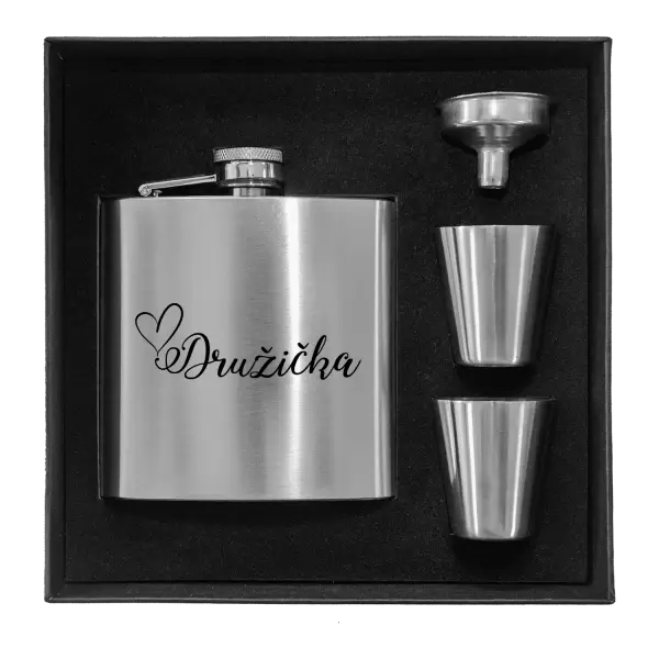 Placatka v krabičce Družička se srdíčkem