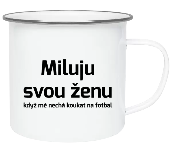 Plecháček Miluju svou ženu, když mě nechá koukat na fotbal